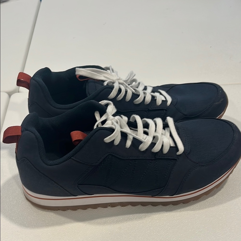 Goodfellow & Co Black and Red Sneakers Casual Comfort